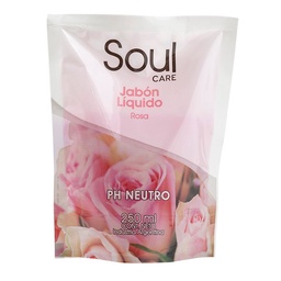 Jabón Liquido Soul Care Rosa 250ml