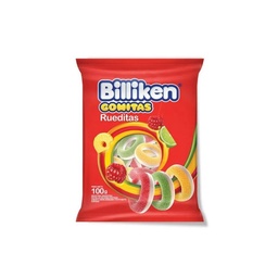 Gomitas Rueditas Billiken 30 gr