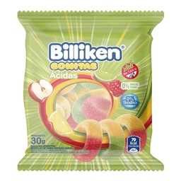 Gomitas Ácidas Billiken 30 gr