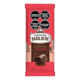 Chocolate con Leche Bariloche 70 g