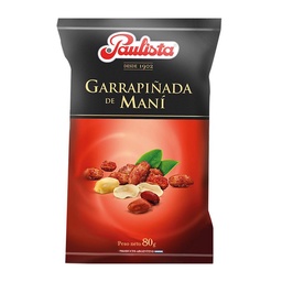 Garrapiñada de Maní Paulista 80 gr. Paulista 80gr