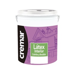 Latex Interior Cremaryl 4lt Blanco Mate