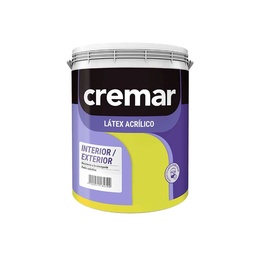 Látex Cremar Interior-exterior Amarillo Soleado 4l