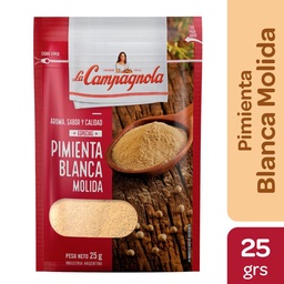 Pimienta Blanca Molida La Campagnola 23gr