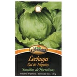 Semillas Lechuga Col de Napoles X1,50gr La Germinadora 350304