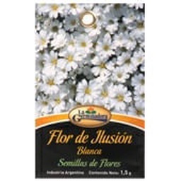 Semillas Flor  de Ilusion Blanca X1,50gr La Germinadora 350237