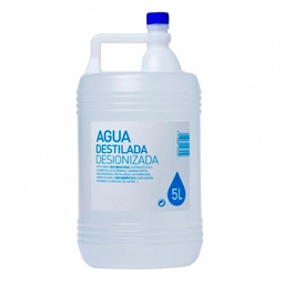 Agua Desmineralizada 5 lts