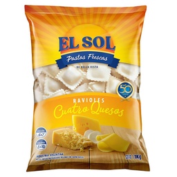 Ravioles 4 Quesos El Sol 1 kg