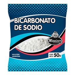 Bicarbonato de Sodio Manisur 50g