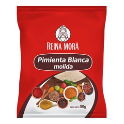 Pimienta Blanca Reina Mora 50g