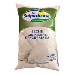 Leche Descremada La Suipa,Chense Sachet 1 L