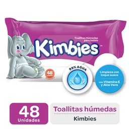 Toallitas Húmedas Kimbies 48un