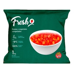 Morrón Fresh Cubeteado Congelado 1 kg