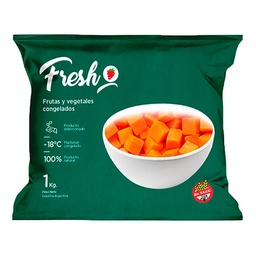 Zapallo Fresh Cubeteado Congelado 1 kg