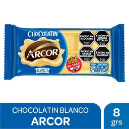 Chocolate Arcor Blanco 8g