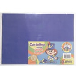 Cartulina Plana Luma Azul 2 Hj