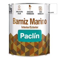 Barniz Marino Paclín 1 Litro Brillante