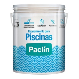 Recubrimiento para Piscinas Paclín 4lts Celeste