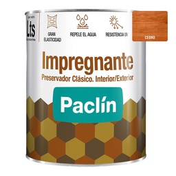 Impregnante Protector Clásico Paclín 1 Litro Cedro