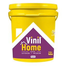 Pintura Látex Paclín Interior/Exterior Vinil Home 20lts