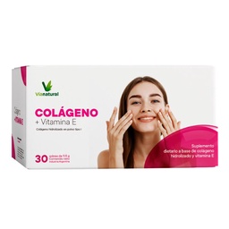 Complemento Via Natural Colágeno en Polvo 30 Sobres