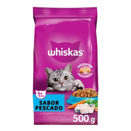 Alimento Gatos Sab Pescad Whiskas 500gr