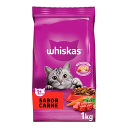 Alimento Gatos Sab Carne Whiskas 1kg