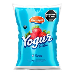 Yogur Bebible Cremigal Sabor Frutilla 1 kg