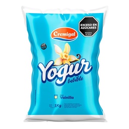 Yogur Bebible Cremigal Sabor Vainilla 1 kg