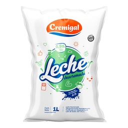 Leche Descremada Cremigal 1 l