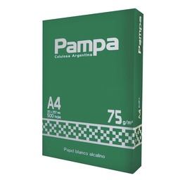 Resma Pampa A4 75gr 500Hj