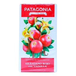 Té Patagonia Arándano Rojo con Vainilla 20u