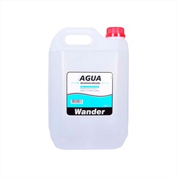 Wander Agua Desmineralizada X5l