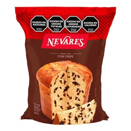 Pan Dulce con Chips Nevares 500gr