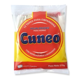 Tapa Empanadas Hojaldre Cuneo  270gr