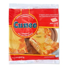 Tapa Pascualinas Hojaldre Cuneo  340gr