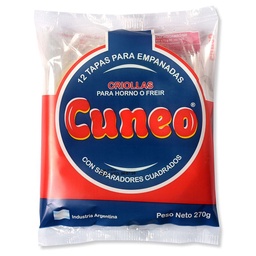 Tapa  Empanadas Criolla Cuneo  270gr