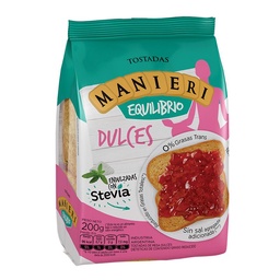 Tostadas de Mesa Manieri Dulces Light 200g