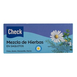 Te Check Mezcla de Hierbas 25un