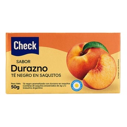 Te Check Durazno 25un