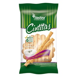 Galletitas Cintitas Crocantes Cebolla Tostex 125 gr