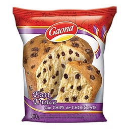 Pan Dulce con Frutas y Chips de Chocolate Gaona 500gr Gaona 500gr