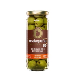 Aceitunas Descarozadas La Malagueña Frasco Vidrio 160gr