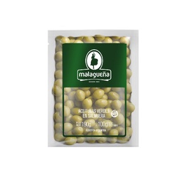 Aceitunas Verdes La Malagueña Sachet 100gr