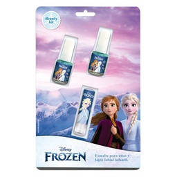 Set Esmaltes y Lápiz Labial Frozen