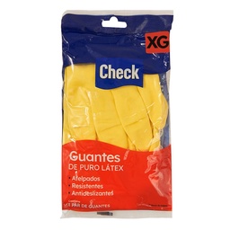 Guante de Látex Check Afelpado Xg