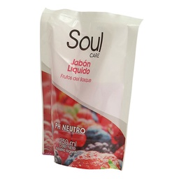 Jabón Líquido Soul Care Frutos Del Bosque 250ml