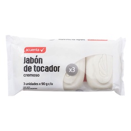 Jabon de Tocador Cremoso 3 un Aliada 90 gr