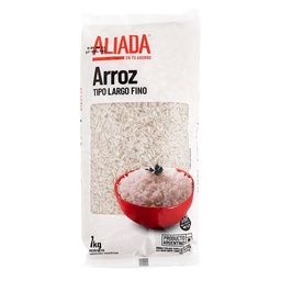 Arroz Aliada Largo Fino 0000 1kg