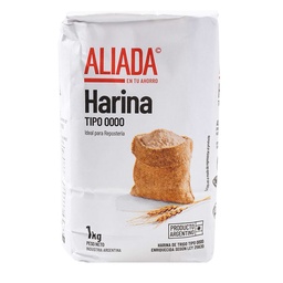 Harina de Trigo 0000 Aliada 1 kg